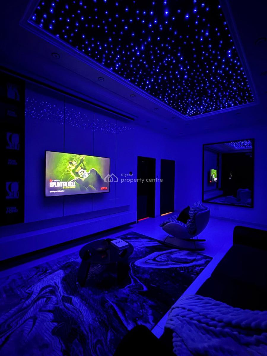 Monalisa Deluxe Max Cinematic 1 Bdr  Apartment with Private Cinema, Chevron, Lekki, Lagos, Flat / Apartment Short Let