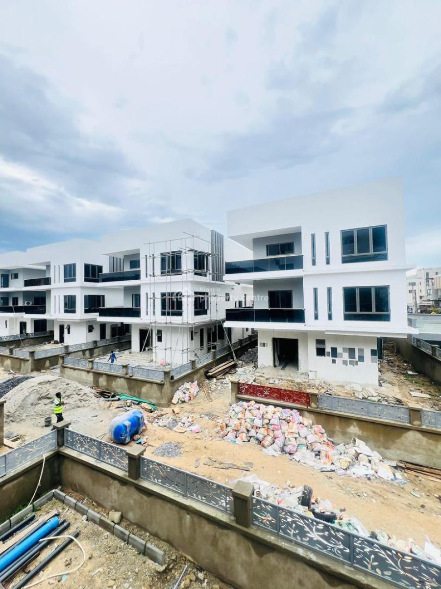 Alluring 6 Bedroom Fully Detached Duplex Plus Pool & Bq, Exclusively Designed Home with Pool and Bq in an Elite Neighborhood, Ikoyi, Lagos, Detached Duplex for Sale