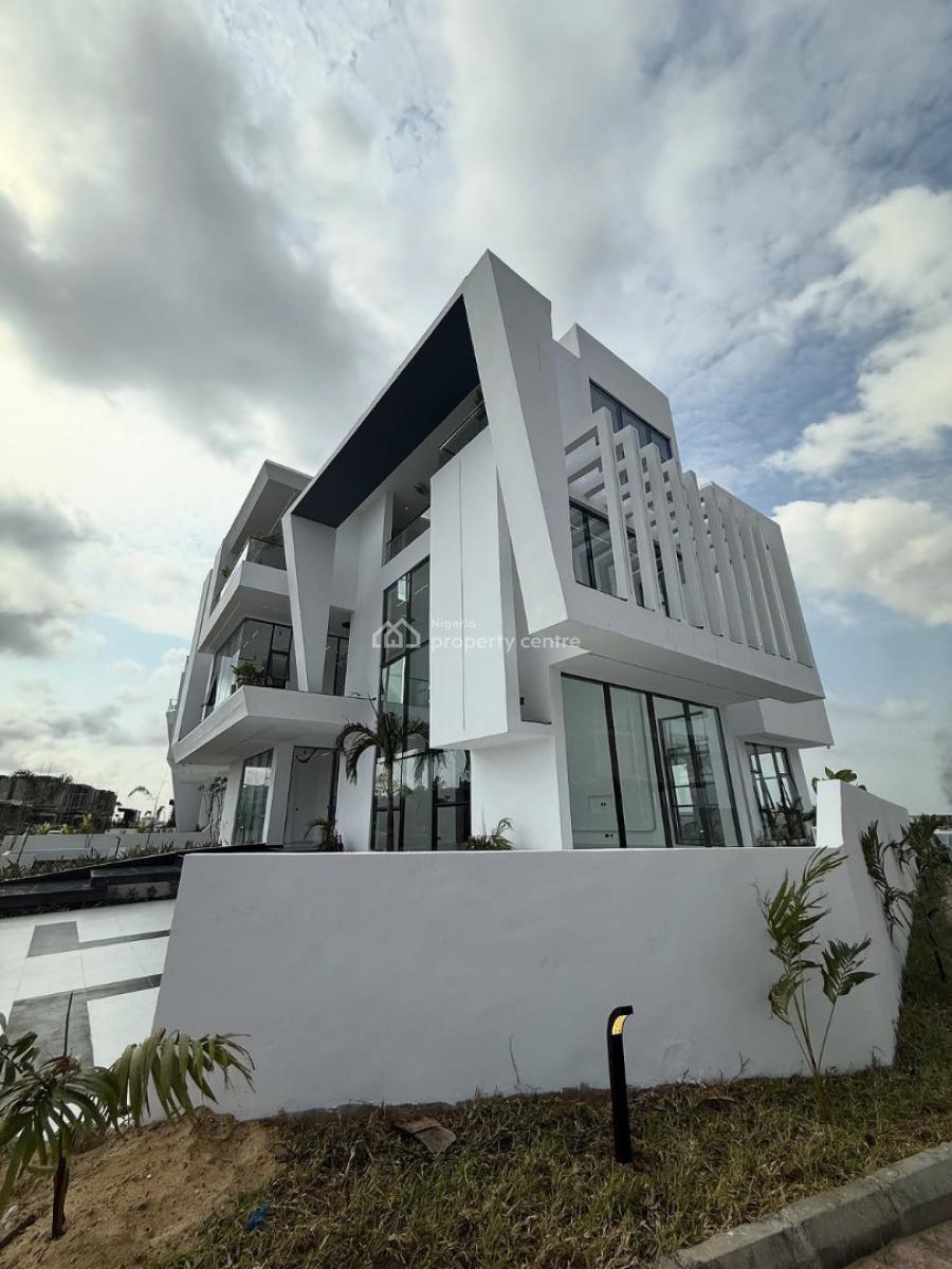 5 Bedrm Waterfront Mansion + Bq, Cinema, S/p, Osapa Lekki, Osapa, Lekki, Lagos, Detached Duplex for Sale