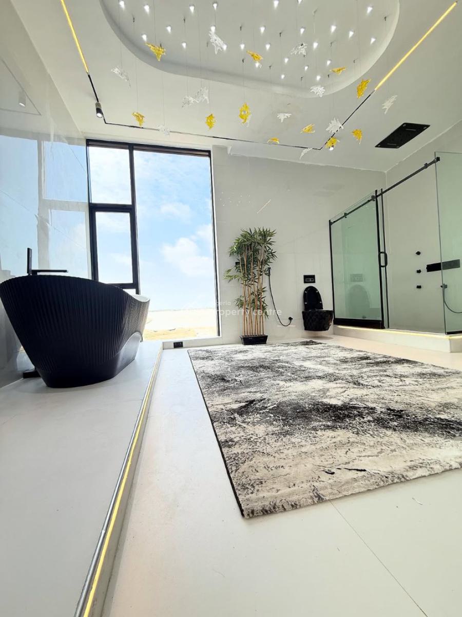 5 Bedrm Waterfront Mansion + Bq, Cinema, S/p, Osapa Lekki, Osapa, Lekki, Lagos, Detached Duplex for Sale