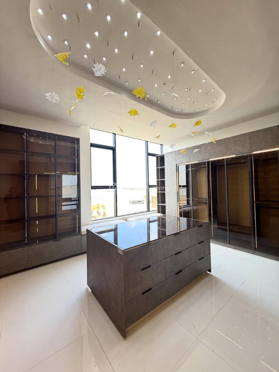 5 Bedrm Waterfront Mansion + Bq, Cinema, S/p, Osapa Lekki, Osapa, Lekki, Lagos, Detached Duplex for Sale