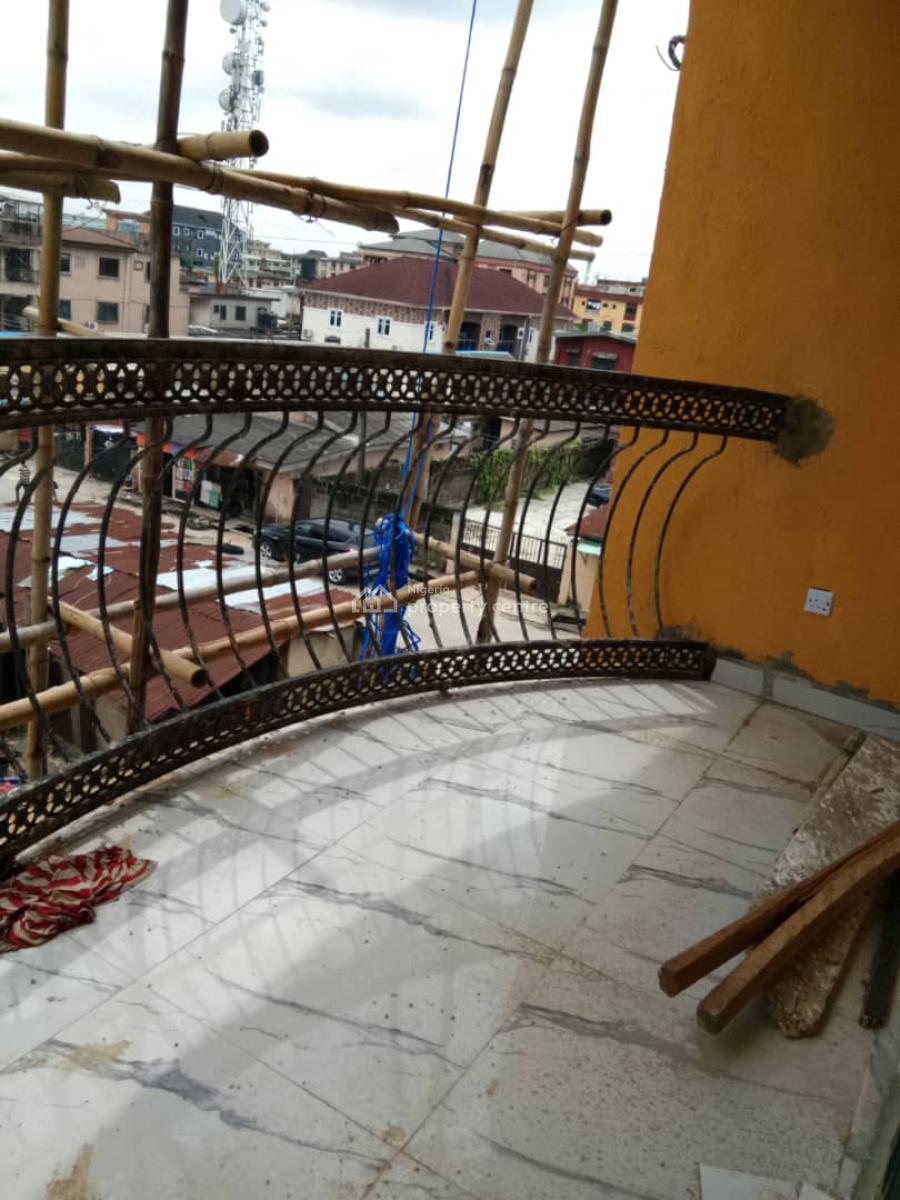 Newly Built 2 Bedroom Flat with Pop Ceiling All Room Ensuite Prepaid, Aguda, Surulere, Lagos, Flat / Apartment for Rent