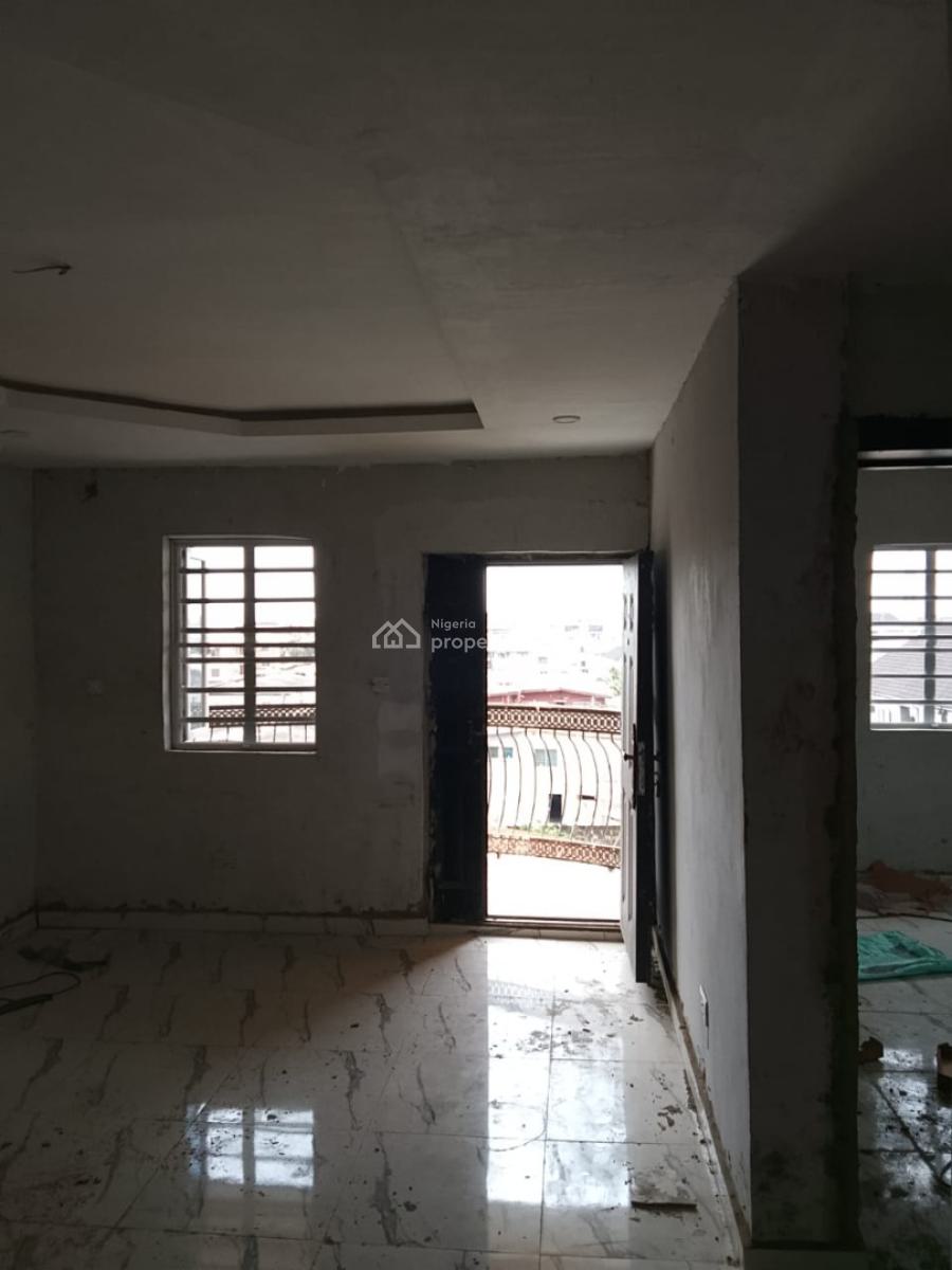 Newly Built 2 Bedroom Flat with Pop Ceiling All Room Ensuite Prepaid, Aguda, Surulere, Lagos, Flat / Apartment for Rent
