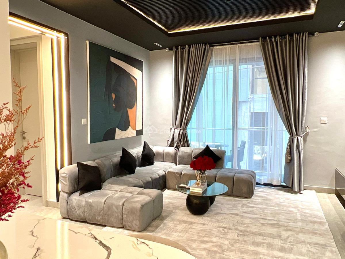 Newly Built 1bed with Pool, Gym and 2 Balconies, Lekki Phase 1, Lekki Phase 1, Lekki, Lagos, Mini Flat (room and Parlour) Short Let