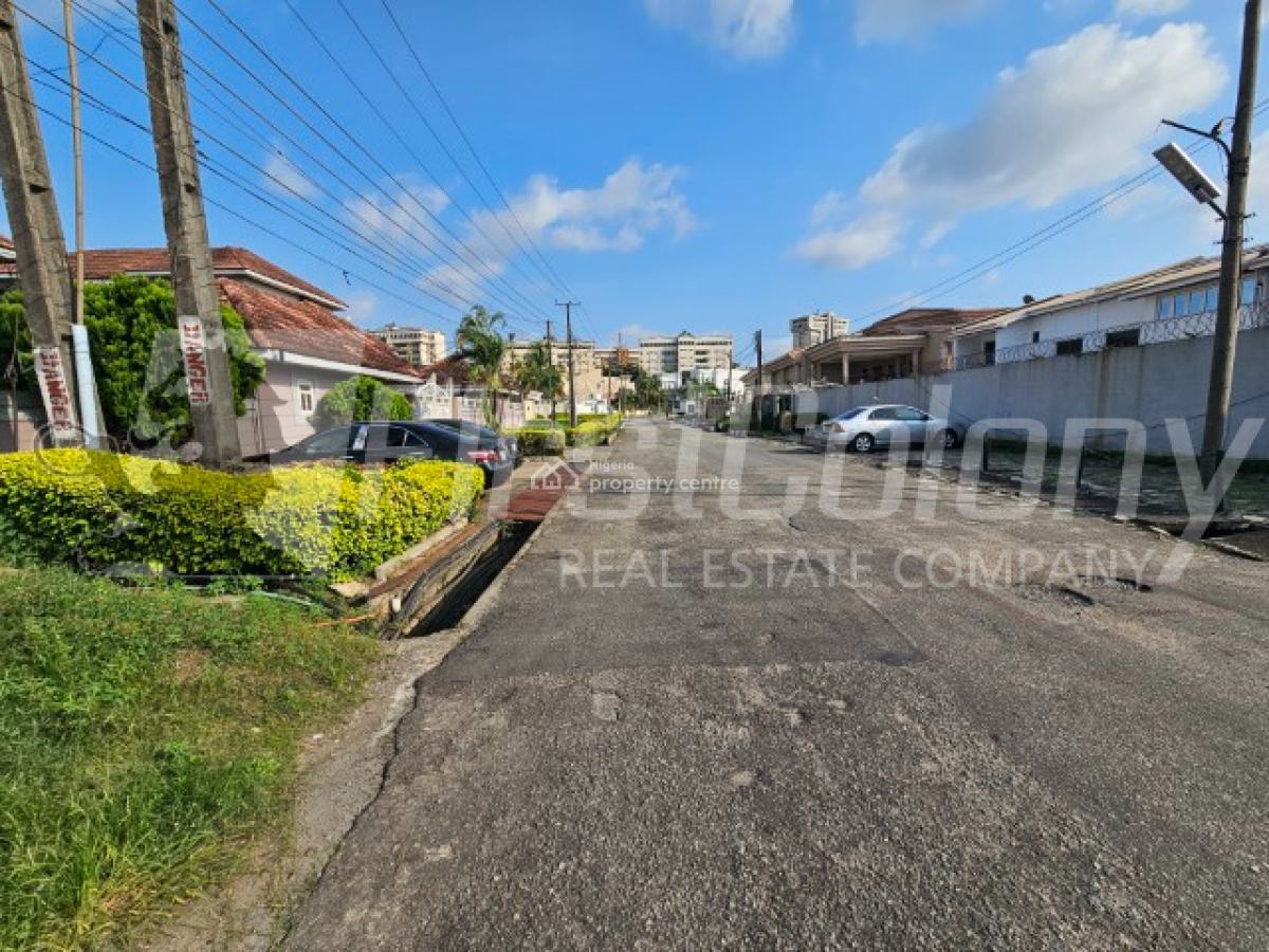 3000sqm Waterfront Land with Existing Jetty, Osborne, Ikoyi, Lagos, Residential Land for Sale