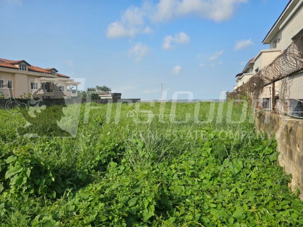 3000sqm Waterfront Land with Existing Jetty, Osborne, Ikoyi, Lagos, Residential Land for Sale