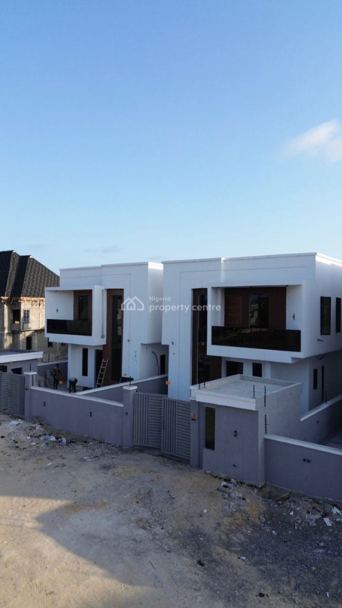 Newly Built 4 Bedroom, Orchid Estate, Lekki, Lagos, Semi-detached Duplex for Sale