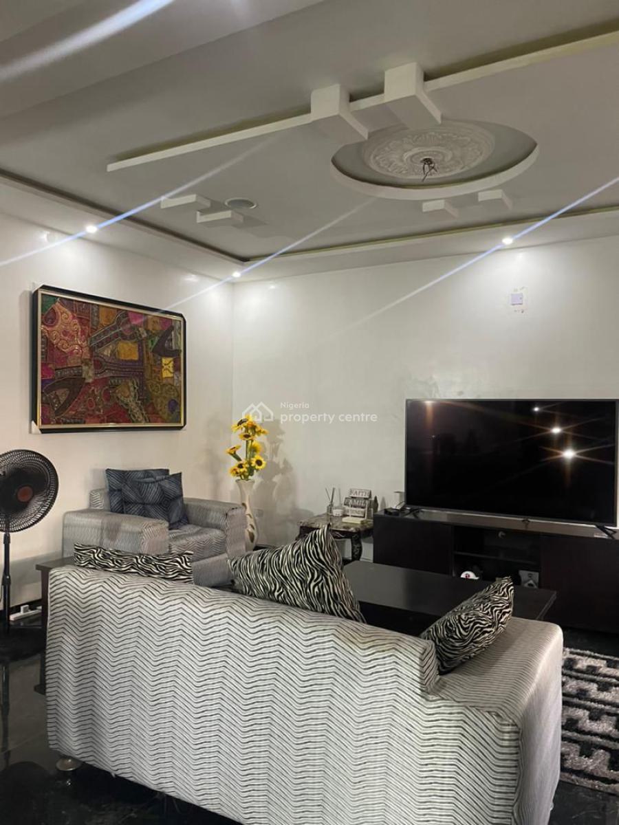 Fully Furnished & Serviced Luxury 4 Bedrooms Terrace Duplex, Paradise 2 Estate Chevron, Lekki, Lagos, Terraced Duplex for Sale