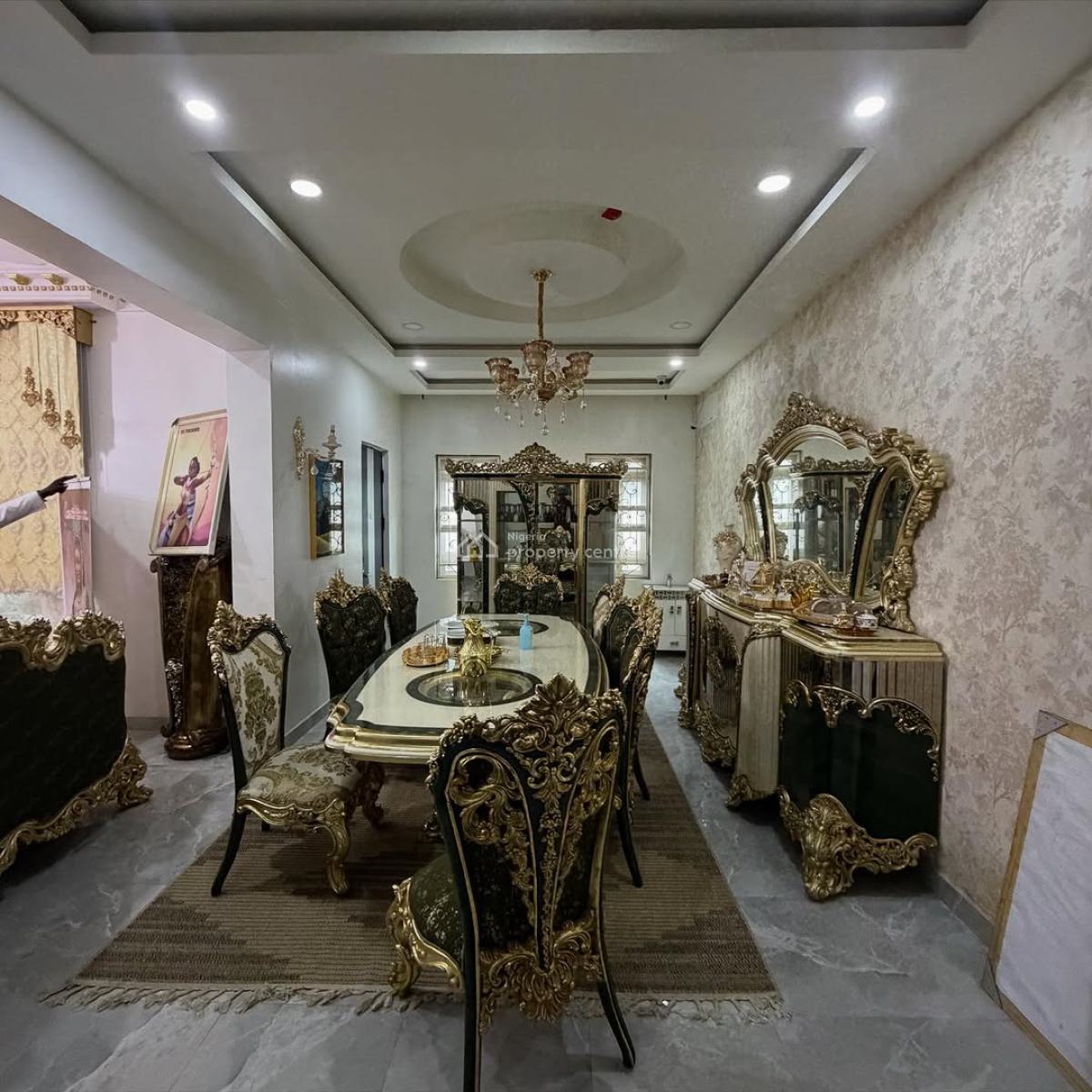 Luxury 7 Bedroom Fully Detached Mansion with Pool, Bq , Penthouse, Katampe Extension, Katampe, Abuja, Detached Duplex for Sale