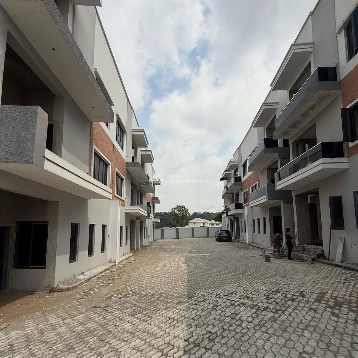 Newly Built Virgin House 5 Bedroom Terrace Duplex with Bq, Area 11, Garki, Abuja, Terraced Duplex for Sale