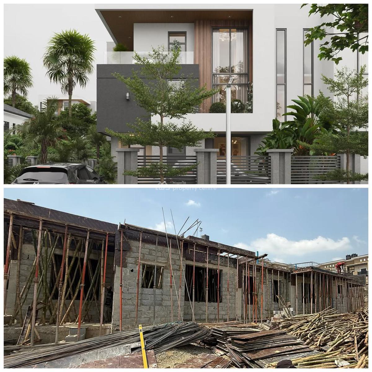 Off Plan 6 Bedroom Semi Detached Duplex with Bq, Gilmore, Jahi, Abuja, Semi-detached Duplex for Sale