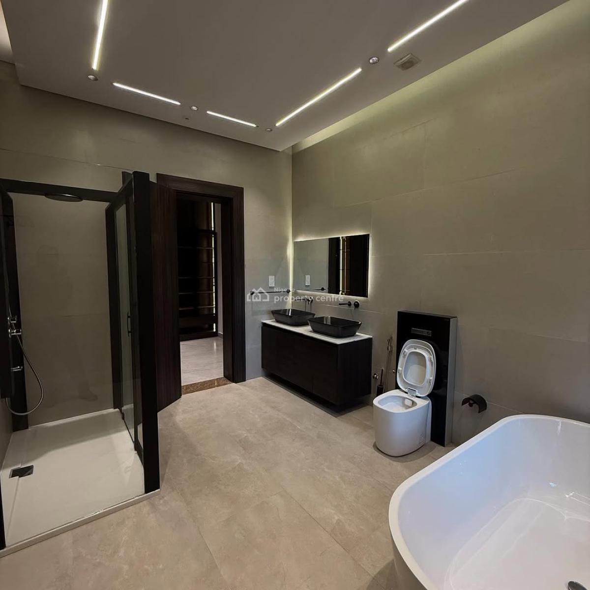 Luxury 7 Bedroom Fully Detached Mansion with Bq, Elevator, Pool, Gym, Maitama District, Abuja, Detached Duplex for Sale