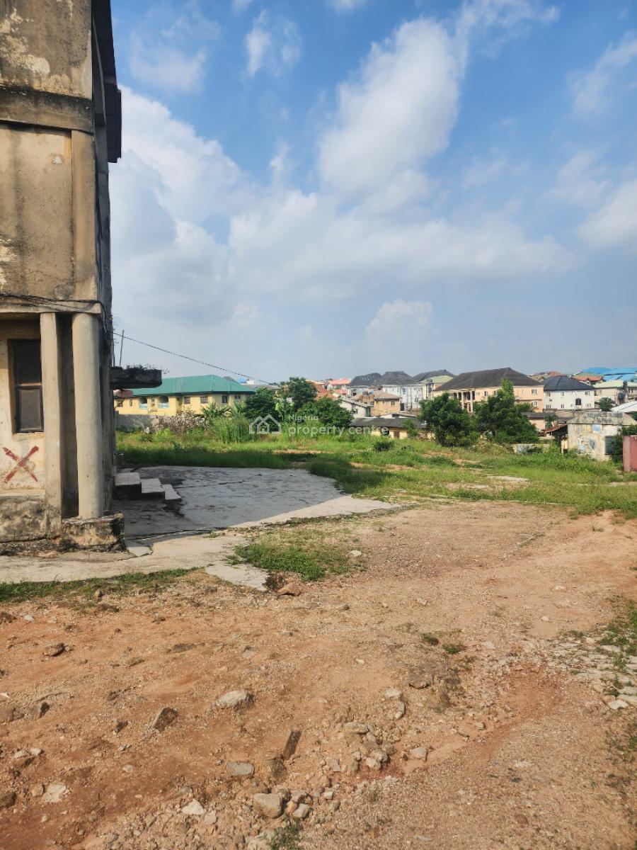 an Expanse of Land with a Demolishable Building, Daddy Savage Road, Fagba Bus-stop, Ifako-ijaiye, Lagos, Residential Land for Sale