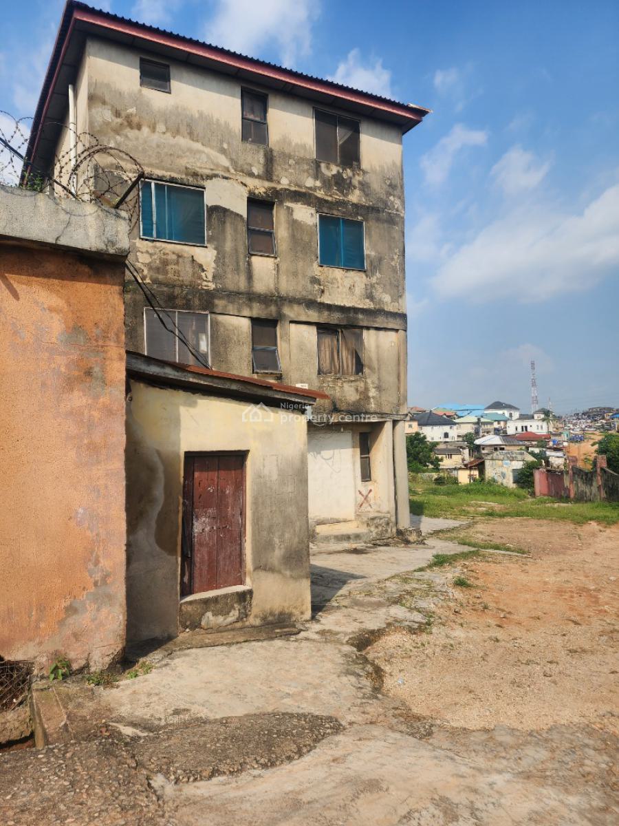 an Expanse of Land with a Demolishable Building, Daddy Savage Road, Fagba Bus-stop, Ifako-ijaiye, Lagos, Residential Land for Sale