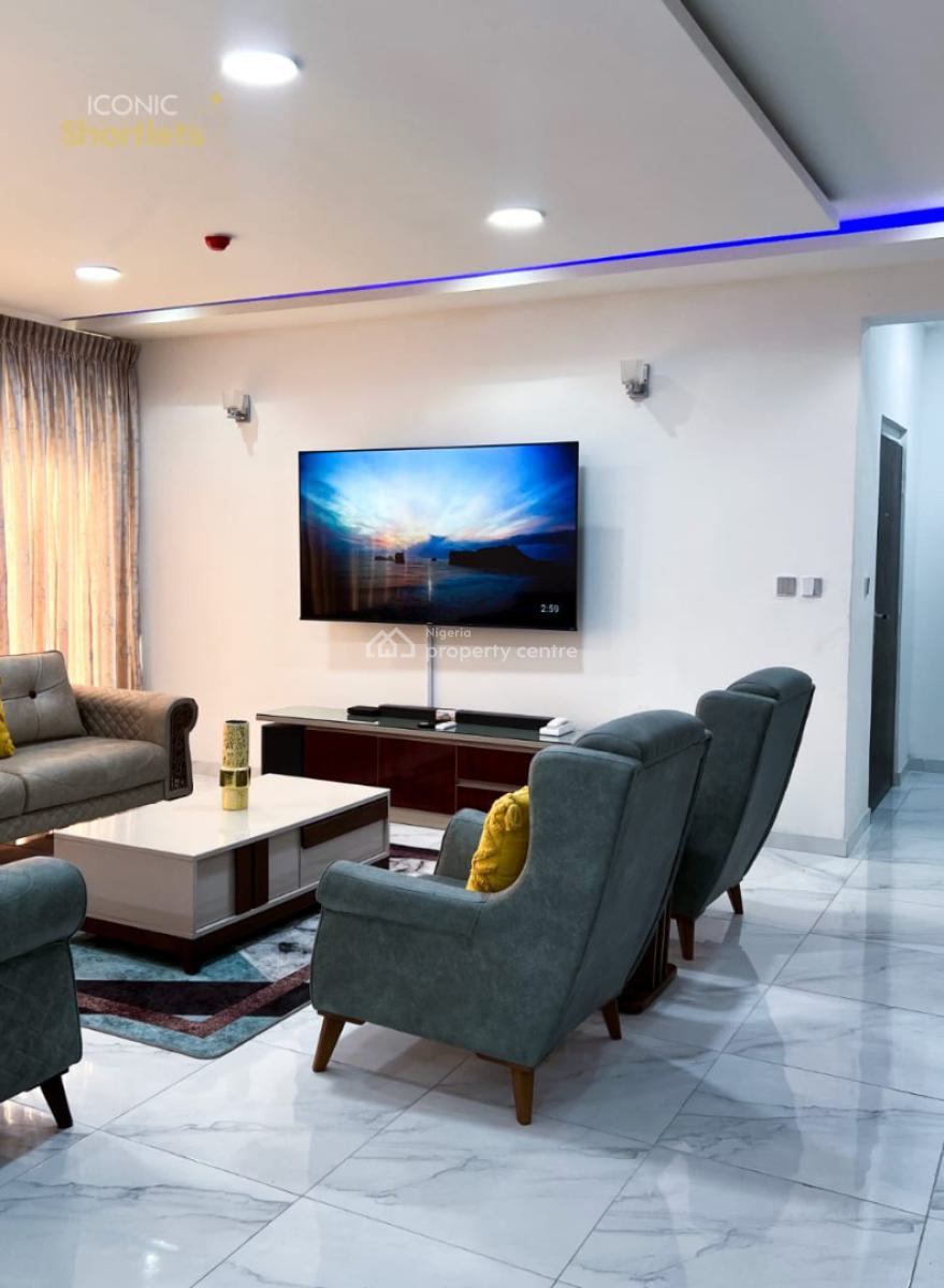 Fully Furnished and Serviced 3 Bedroom Apartment Plus Bq on The 7th Floor, Ahmadu Bello Way, Victoria Island (vi), Lagos, Flat / Apartment for Rent