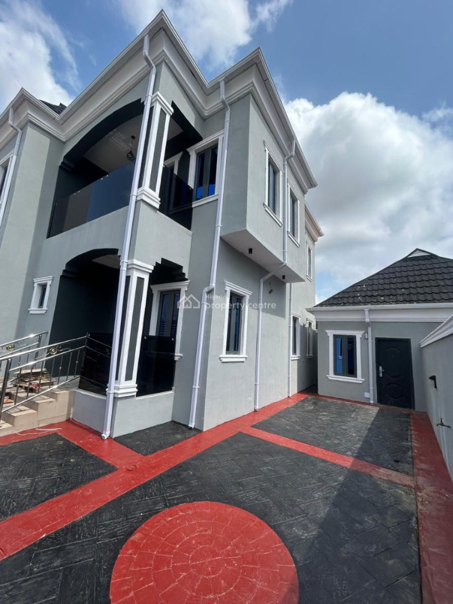 Brand New Well Located 2 Units of 4-bedroom Semi-detached Duplex, Peace Estate, Akala Express, Ibadan, Oyo, Semi-detached Duplex for Sale