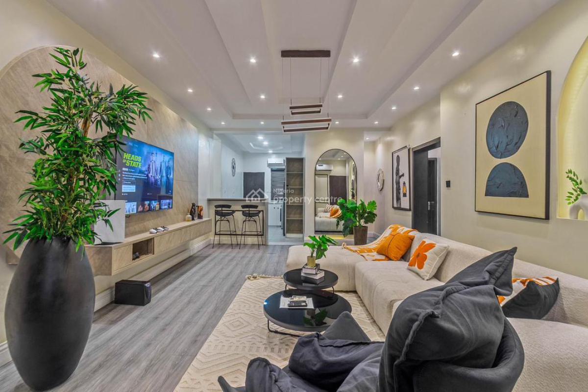 2 Bedroom Maisonette Apartment with a Ps5, Lekki Phase 1, Lekki, Lagos, Flat / Apartment Short Let