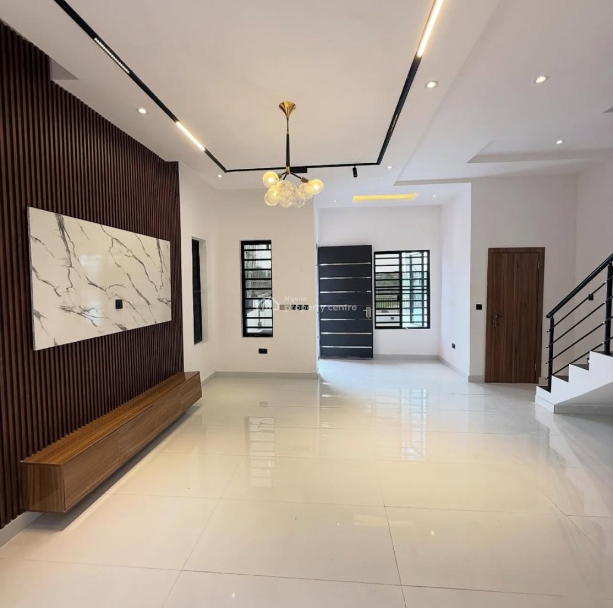 Luxury 4bed Duplex, Private Compound, Access Controlled Estate, Sangotedo, Ajah, Lagos, Semi-detached Duplex for Sale