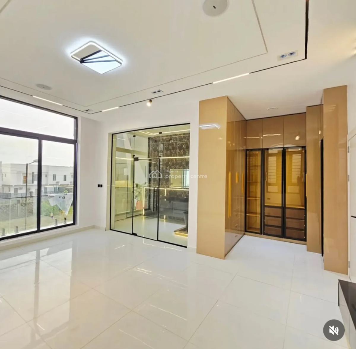 Exquisite 5 Bedroom Detached Home + Bq, Chevron Toll Gate, Lafiaji, Lekki, Lagos, Detached Duplex for Sale