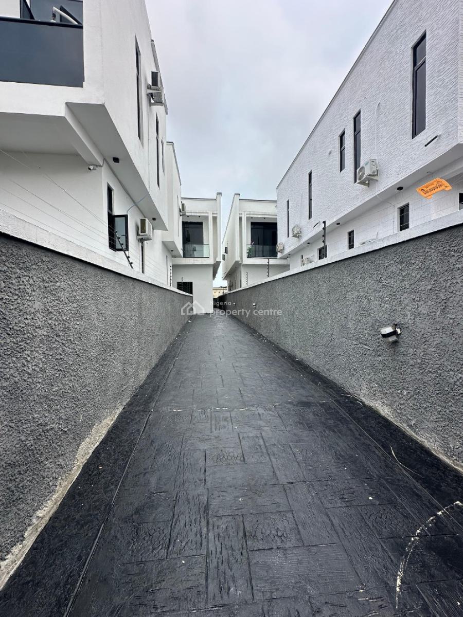Newly Built 4 Bedroom Semi Detached Duplex with Bq , Ample Parking, Chevron Toll Gate, Orchid Road, Lekki, Lagos, Semi-detached Duplex for Sale