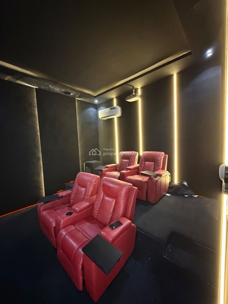 a Talk of Town 6 Bedroom Fully Detached with Swimming Pool, Cinema, Bq, Within The Prestigious Vintage Park Estate, Ikate, Lekki, Lagos, Detached Duplex for Sale