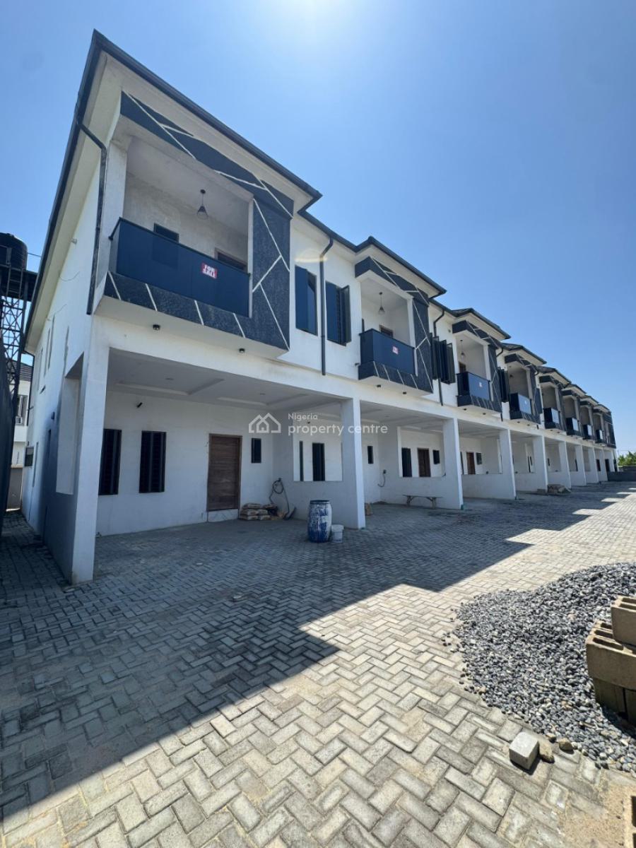 The Most Affordable 4 Bedroom Terrace Duplex, Chevron Toll Gate, Orchid Road, Lekki, Lagos, Terraced Duplex for Sale