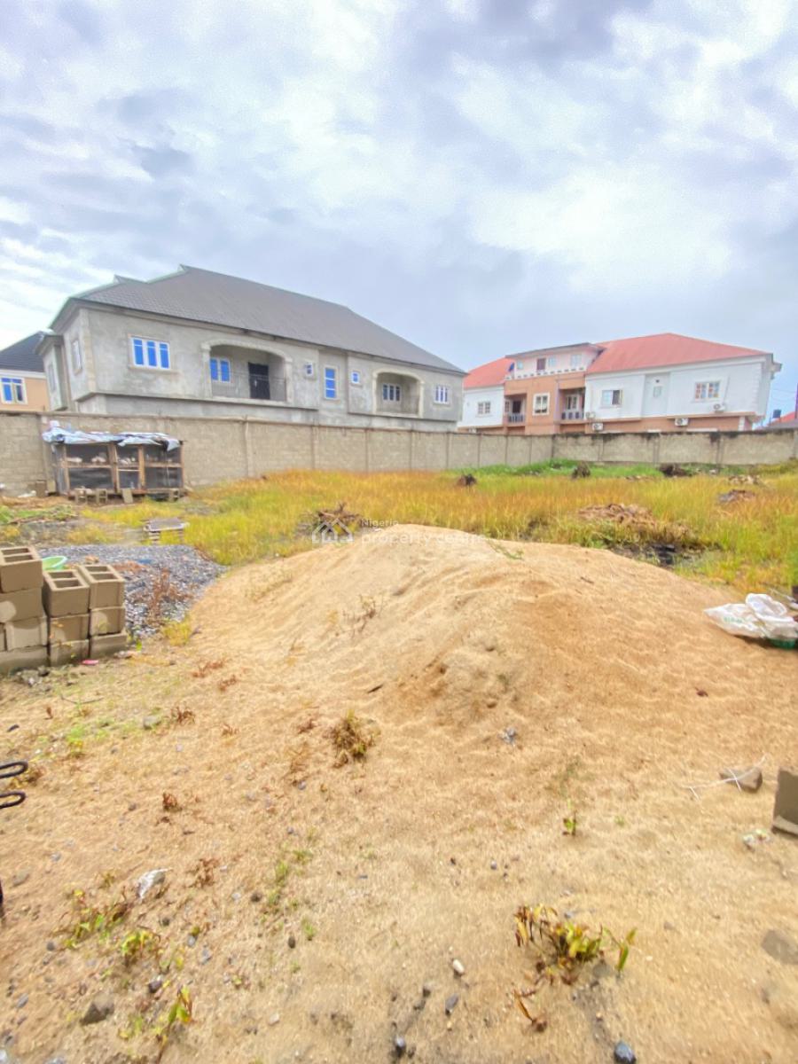Developers Delight! 662sqm Fenced and Gated Land on a Tarred Road, Greenland Estate, Ogombo, Ajah, Lagos, Residential Land for Sale