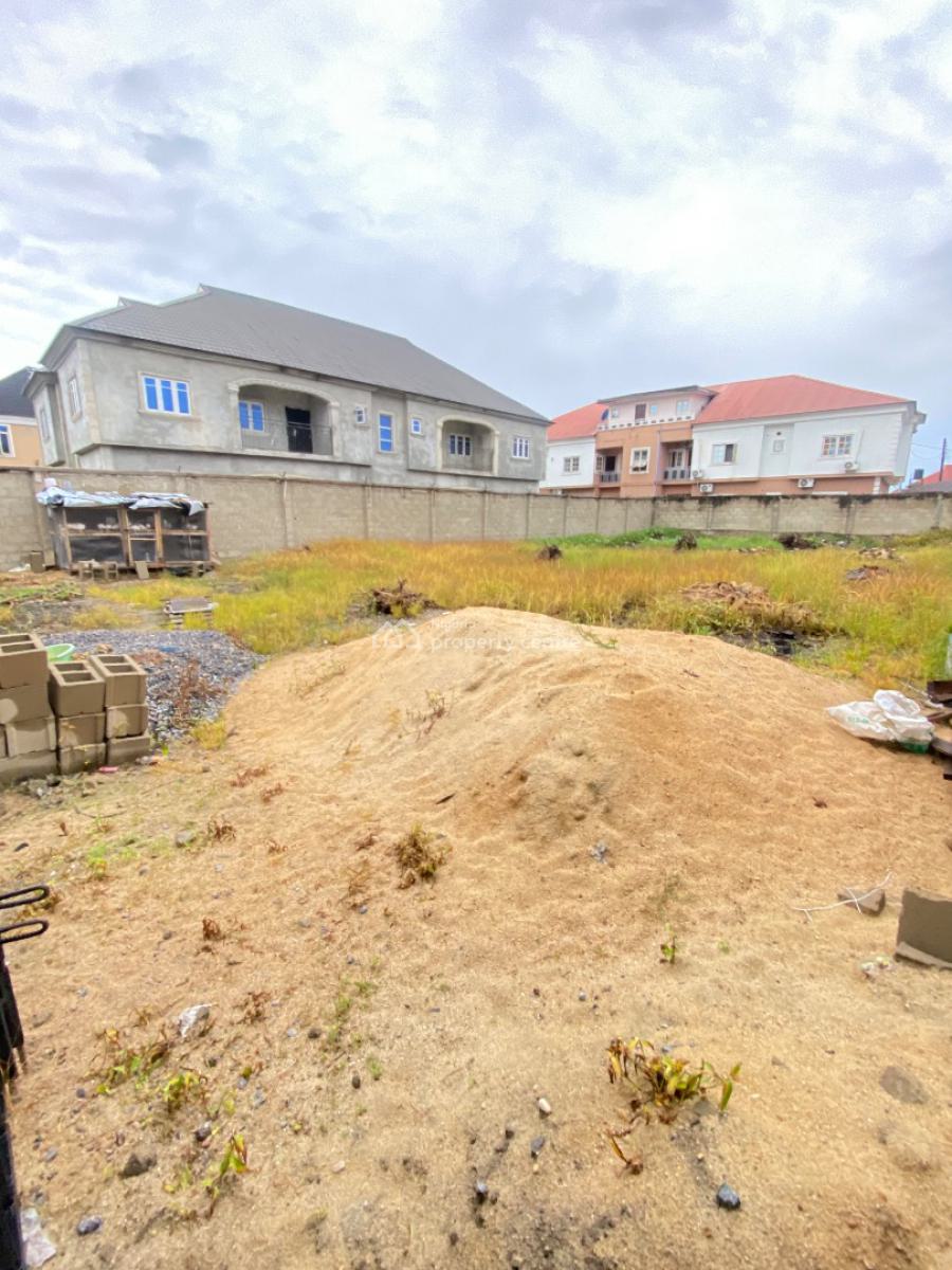 Developers Delight! 662sqm Fenced and Gated Land on a Tarred Road, Greenland Estate, Ogombo, Ajah, Lagos, Residential Land for Sale
