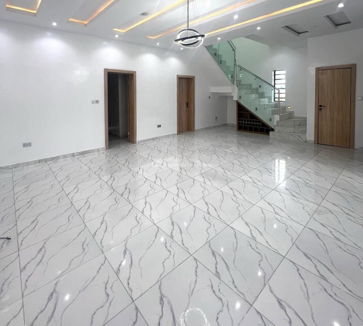 Luxurious Sweet 4 Bedroom Duplex Semi Detached with Bq Self Compound, Ikota  Lekki Lagos State, Lekki, Lagos, Semi-detached Duplex for Rent