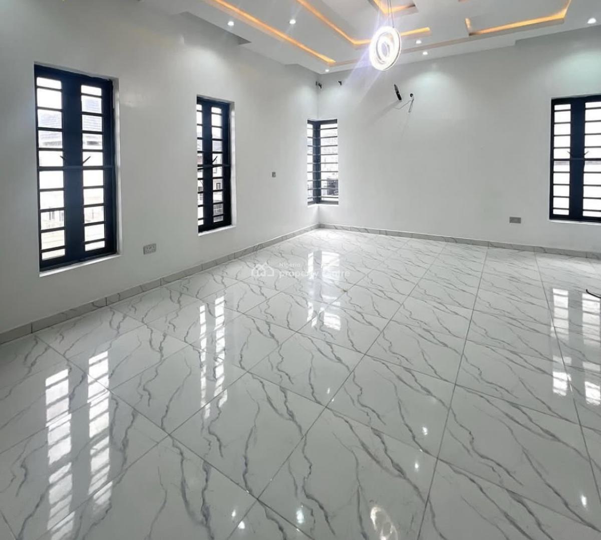 Luxurious Sweet 4 Bedroom Duplex Semi Detached with Bq Self Compound, Ikota  Lekki Lagos State, Lekki, Lagos, Semi-detached Duplex for Rent