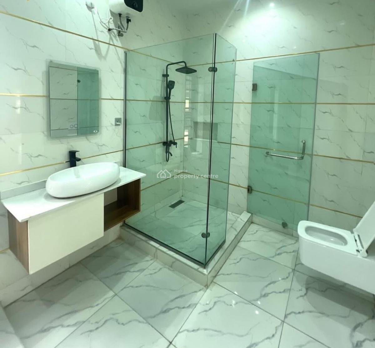 Luxurious Sweet 4 Bedroom Duplex Semi Detached with Bq Self Compound, Ikota  Lekki Lagos State, Lekki, Lagos, Semi-detached Duplex for Rent