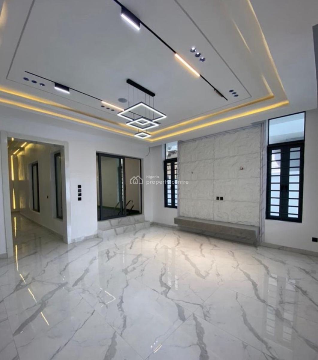 Epitome Special Nice Lovely 5 Bedroom Duplex Semi Detached Duplex with Bq, Chevron, Lekki, Lagos, Detached Duplex for Sale