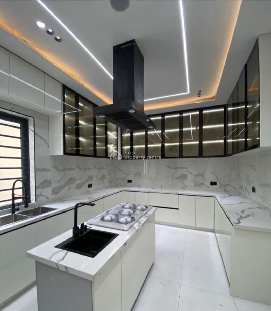 Epitome Special Nice Lovely 5 Bedroom Duplex Semi Detached Duplex with Bq, Chevron, Lekki, Lagos, Detached Duplex for Sale