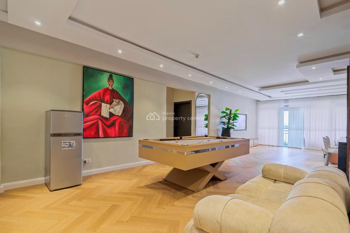 3 - Bedroom Luxury Waterfront Apartment with High-end Features, 3 Bedroom Luxury Water Front Apartment with High-end Features; Pool By, Lekki Phase 1, Lekki, Lagos, Flat / Apartment Short Let