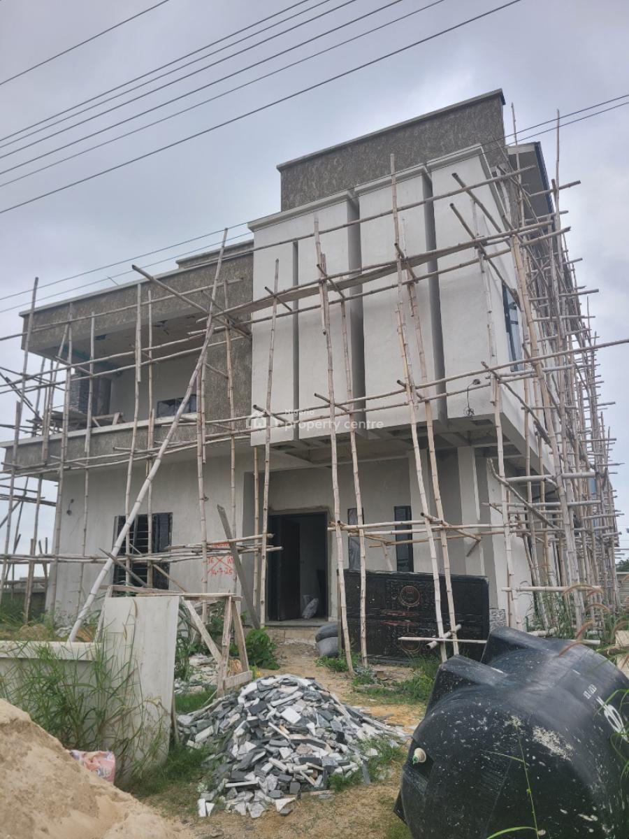 Luxury 4 Bedroom Detached House with Mini Flat Bq, Chaplain Court, Ogombo, Ajah, Lagos, Detached Duplex for Sale