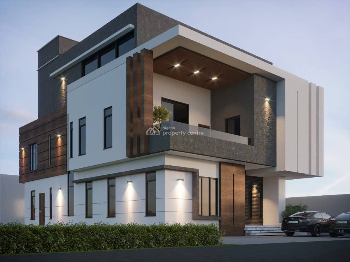 Luxury 4 Bedroom Detached House with Mini Flat Bq, Chaplain Court, Ogombo, Ajah, Lagos, Detached Duplex for Sale