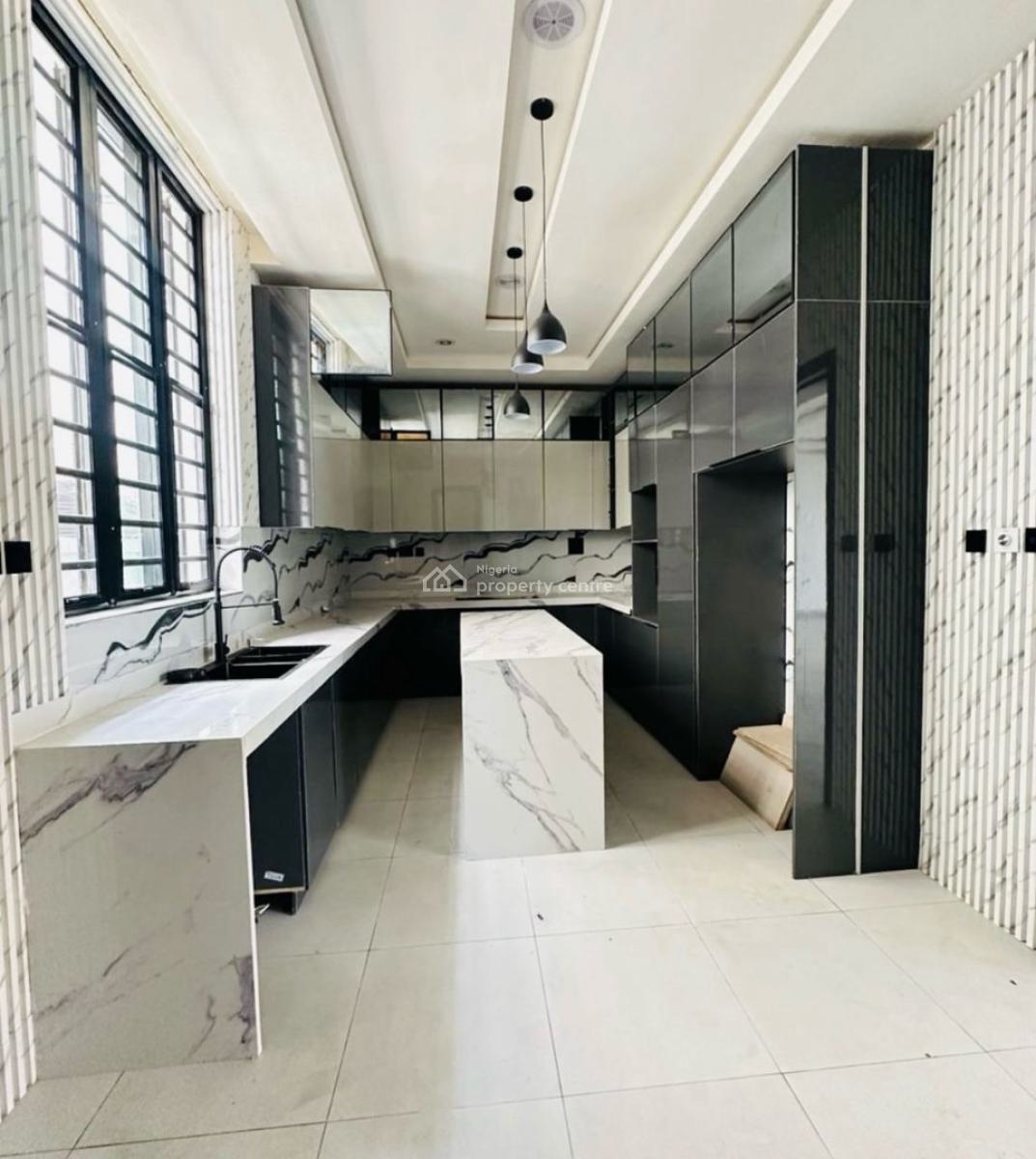 Stunning  5 Bedroom Duplex Fully Detached with Bq, Pool, Gym, and Pop, Lekki, Lagos, Detached Duplex for Sale