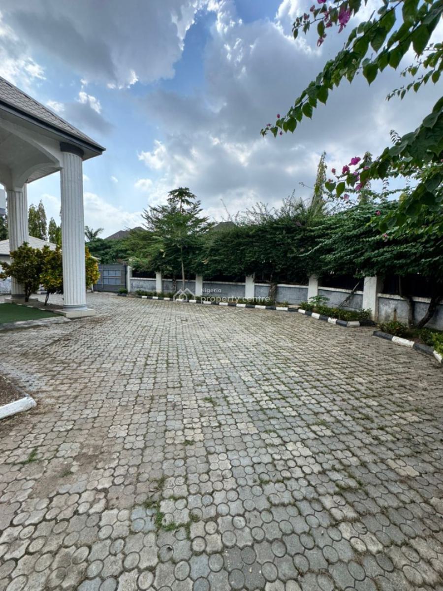 6 Bedroom Fully Detached Duplex with Bq, Maitama Main, Maitama District, Abuja, Detached Duplex for Rent