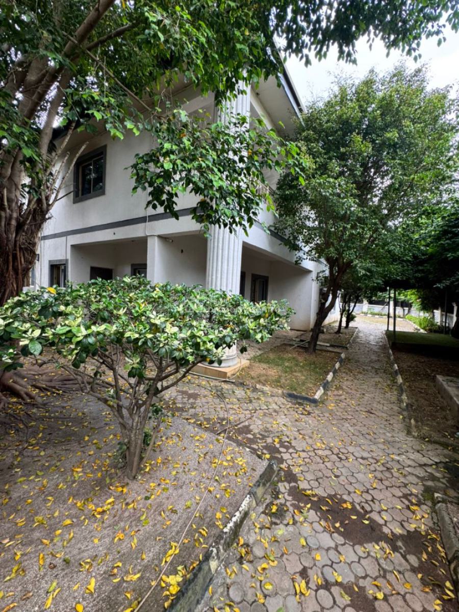 6 Bedroom Fully Detached Duplex with Bq, Maitama Main, Maitama District, Abuja, Detached Duplex for Rent