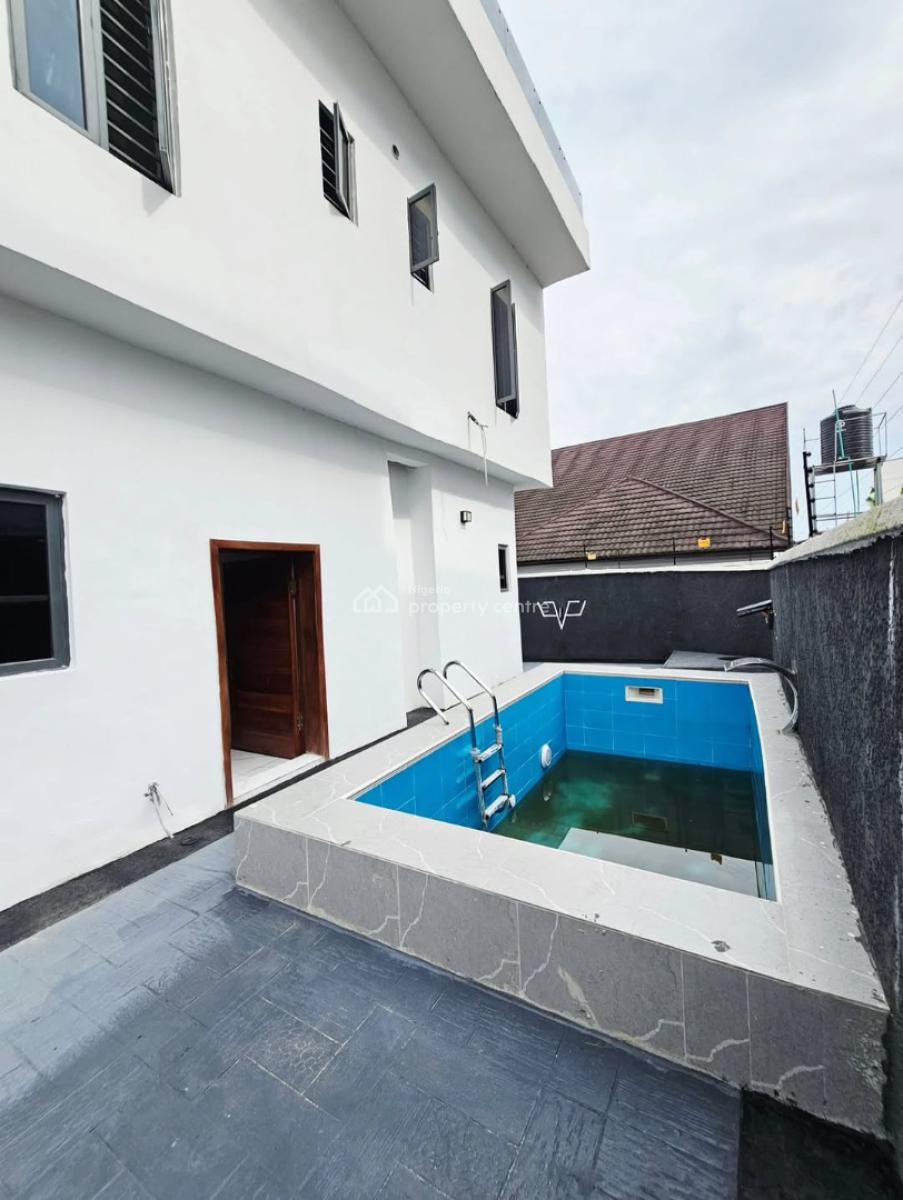5 Bedroom Duplex with Swimming Pool, Open Rooftop, Sangotedo, Ajah, Lagos, Detached Duplex for Sale