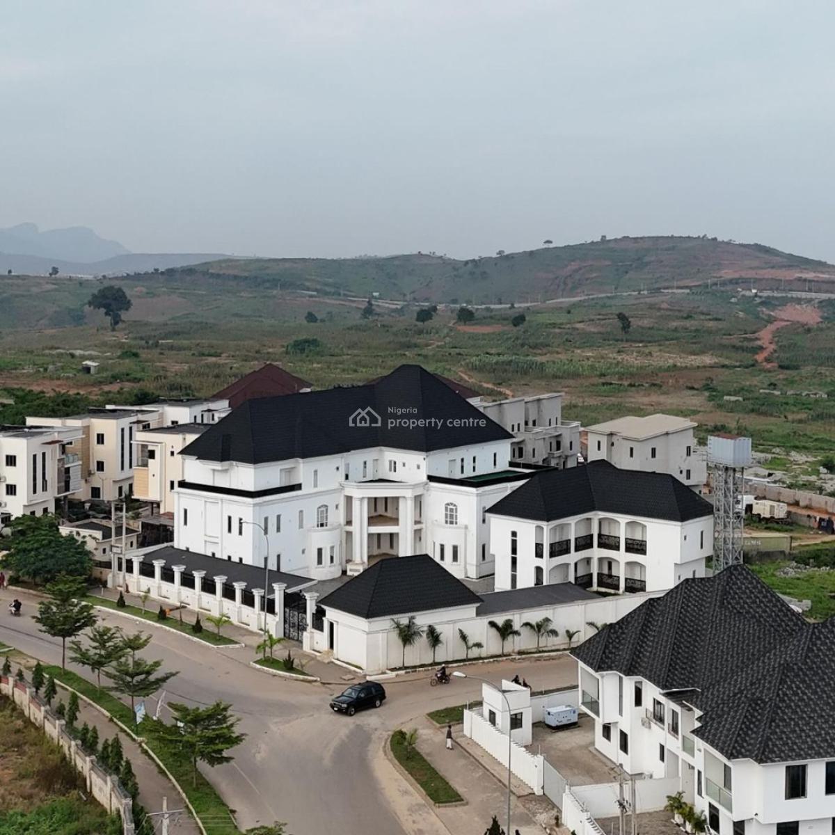 Newly Constructed 17-bedrooms Mansion with 4-room Boys Quarters, Asokoro District, Abuja, Detached Duplex for Sale
