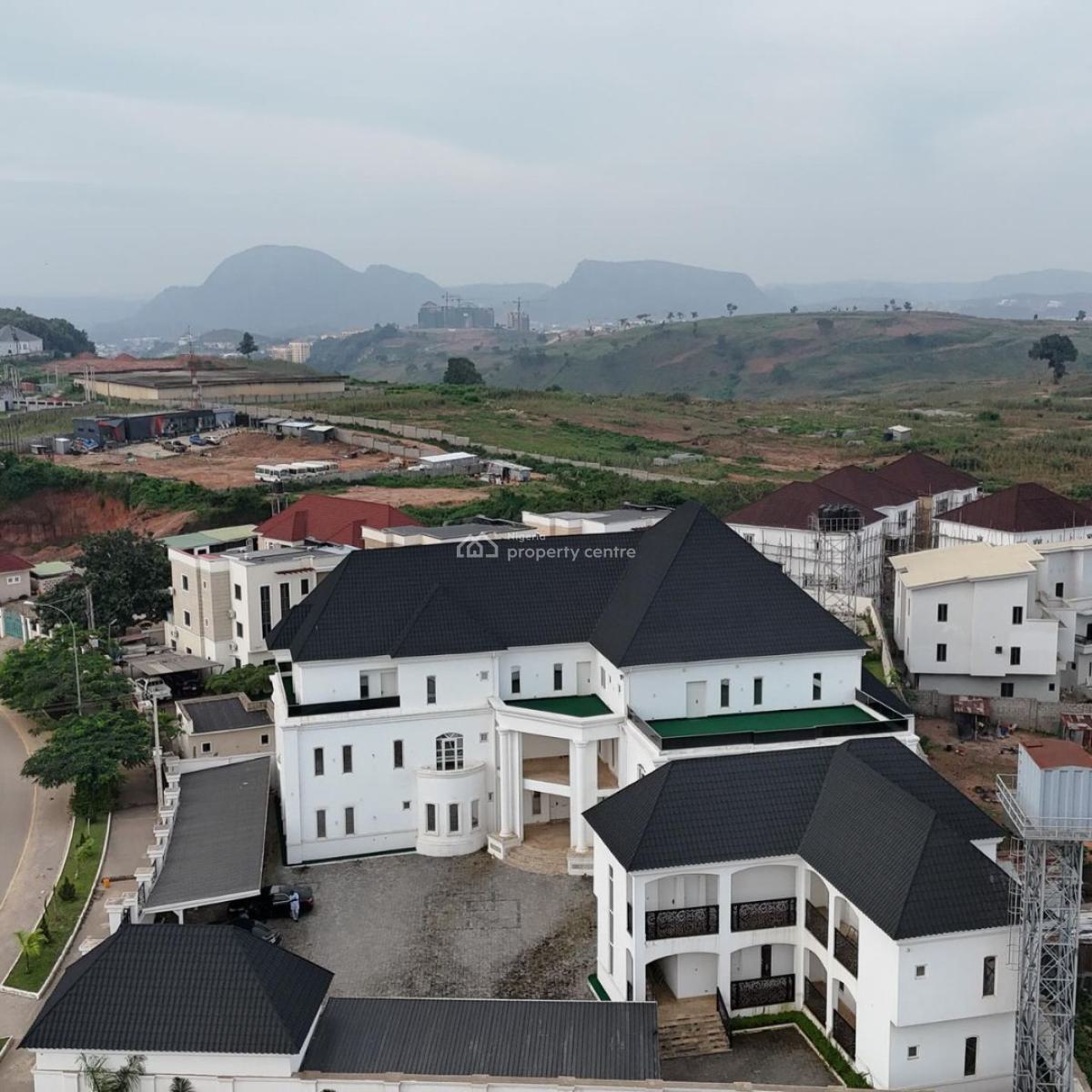 Newly Constructed 17-bedrooms Mansion with 4-room Boys Quarters, Asokoro District, Abuja, Detached Duplex for Sale