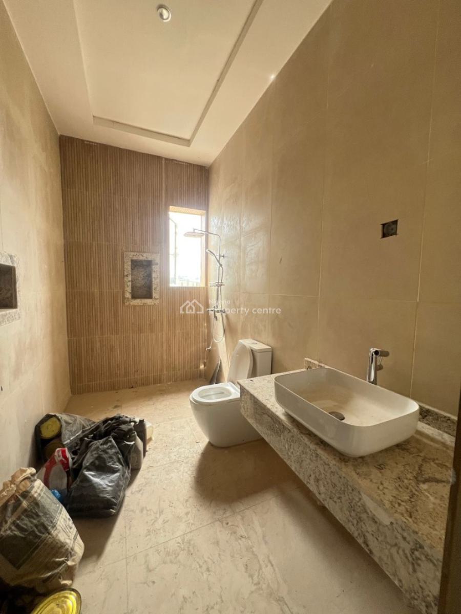 Luxury 4 Bedroom Terrace Duplex with Guest Room and Bq, Guzape District, Abuja, Terraced Duplex for Rent