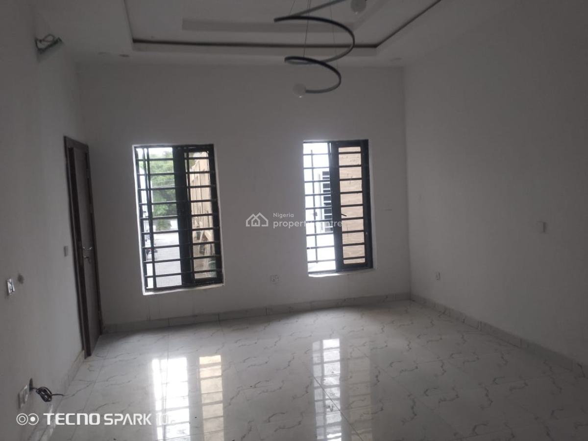 New 4 Bedroom Terrace with Bq 24 Hours Light, Conservation Center, Lekki, Lagos, Terraced Duplex for Rent