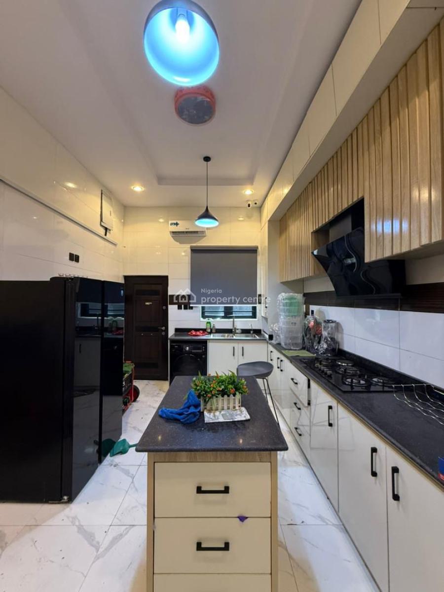 Fully Furnished 4-bedroom Fully Detached Self-serviced Duplex, Lekki Conservation Road, Lekki, Lagos, Detached Duplex for Rent