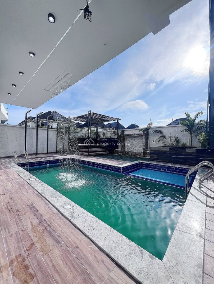 5 Bedroom Duplex with Swimming Pool, Rooftop, Cinema, Gazebo, Chevron, Lekki, Lagos, Detached Duplex for Sale