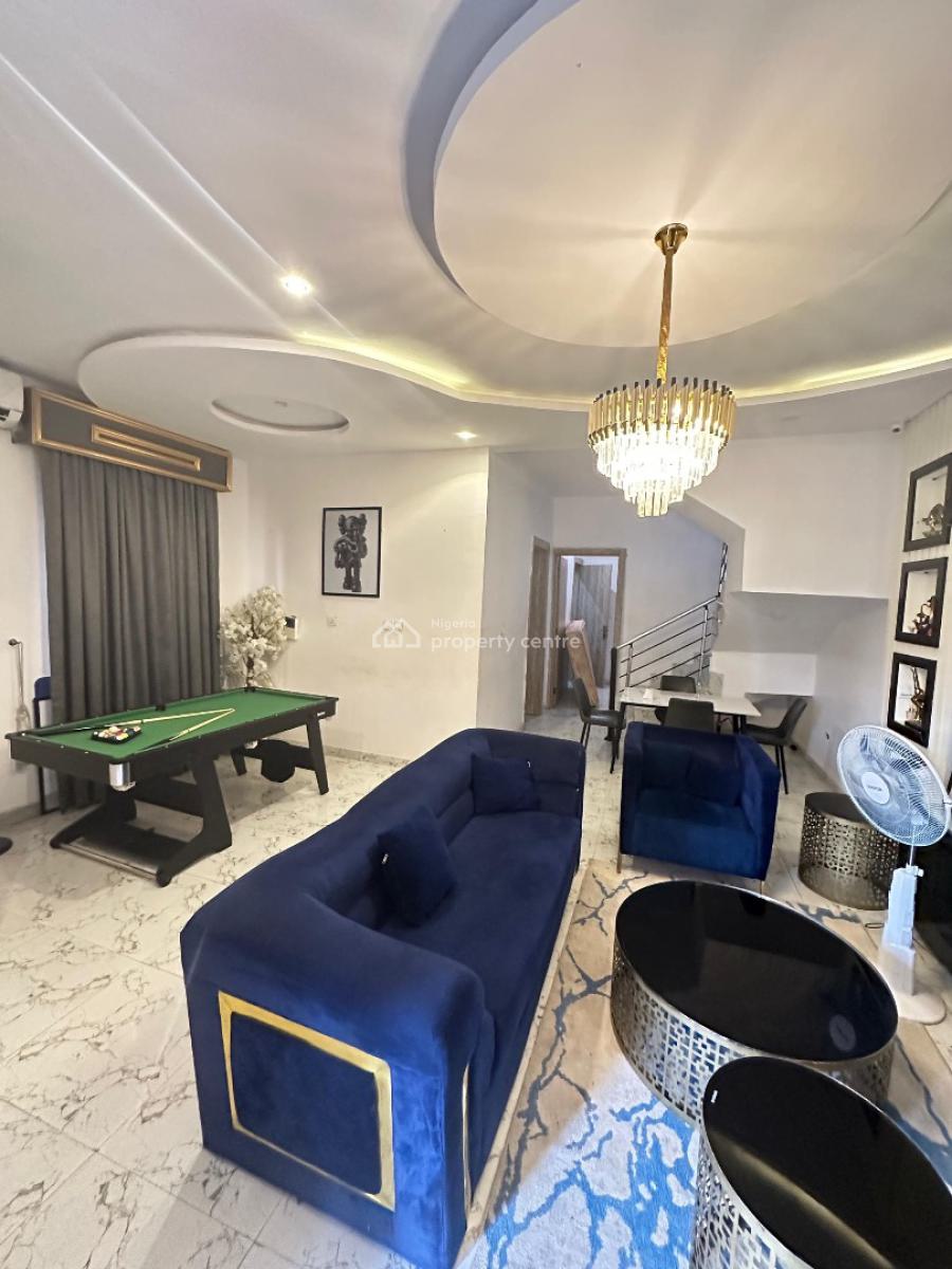 Fully Furnished 4 Bedroom Semi-detached Duplex, Lekki Conservation Road, Lekki, Lagos, Semi-detached Duplex for Rent