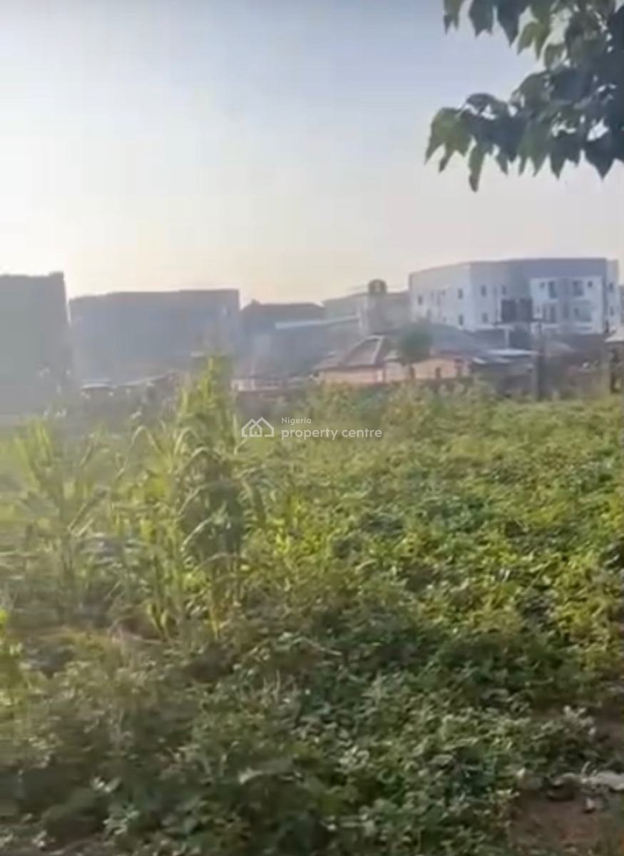 Land Measuring 808.67sqm, with C of O, By Peace Apartment, Jahi, Abuja, Residential Land for Sale