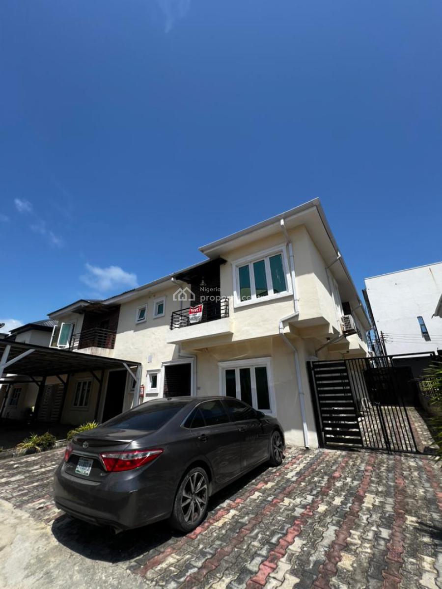 Fully Serviced & Furnished 4 Bedroom Semi Detached Duplex+bq, Ikate, Lekki, Lagos, Semi-detached Duplex for Rent