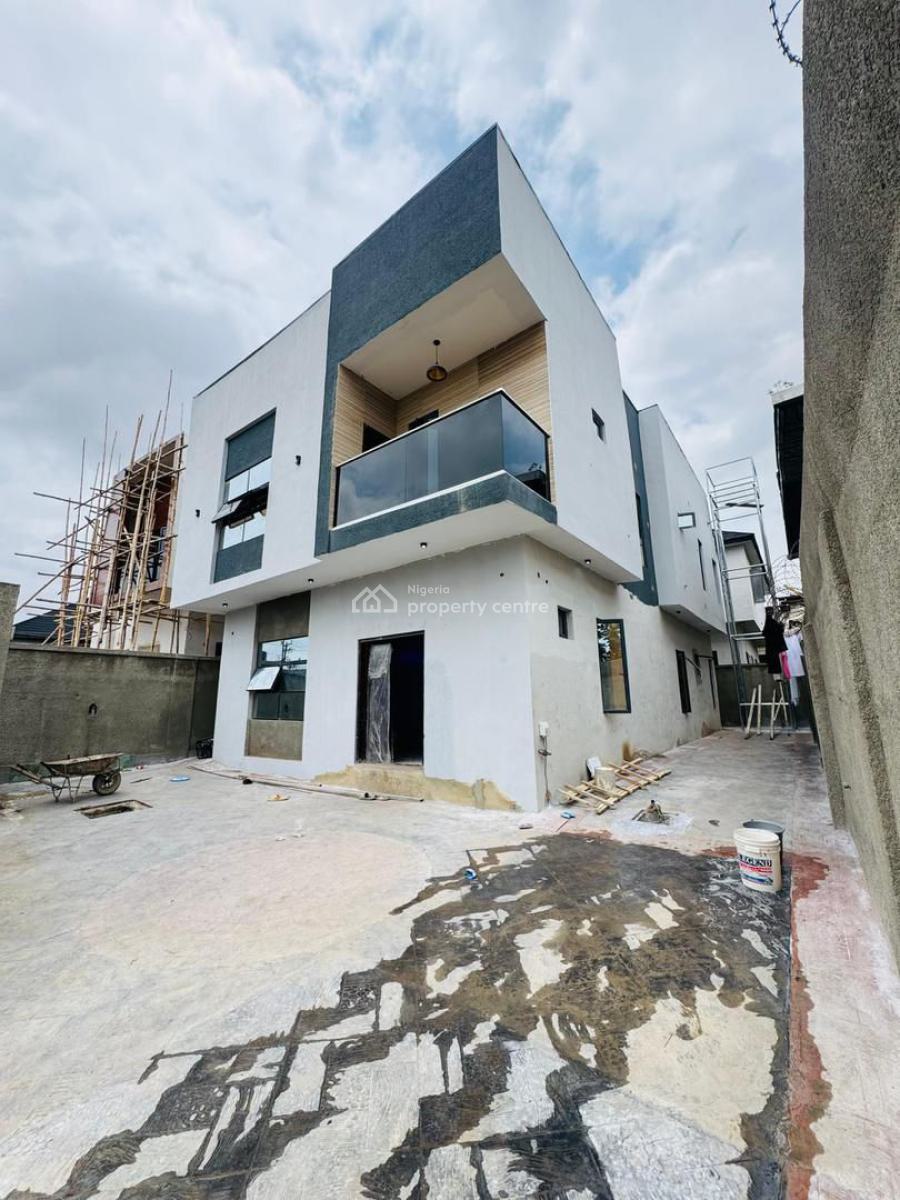 Newly Built 4 Bedroom Detached Duplex Plus Bq, Off Allen Avenue, Ikeja, Lagos, Detached Duplex for Sale